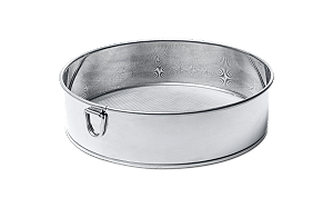 Polvilhador peneira aço inox Glacê Ø18 x 32 x 14,5cm Brinox