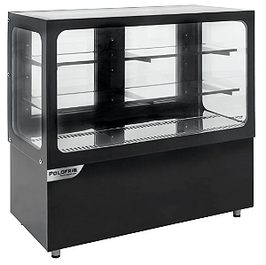 Vitrine Estufa GOURMET 1,44 M 501L com 15 bandejas Linha 5212/1 Polofrio