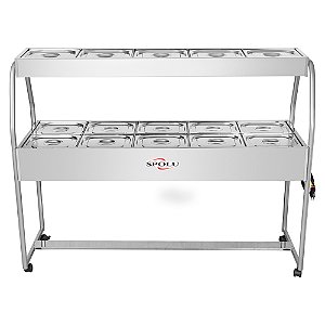 Buffet Combinado - 10 e 5 Cubas SPL-508CO 220v - Spolu