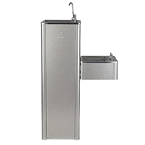 Purificador de Água de Pressão Conjugado Puripress-40c Coluna Inox IBBL