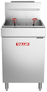 Fritadeira a Gás 2 Cubas 50Kg 5 Queimadores LG500-2B 150.000 BTU/H - Vulcan