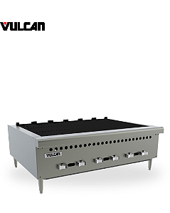 Char Broiler a Gás Vulcan VCRB36 - 6 Queimadores 87.000 BTU/H - Vulcan