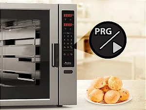Forno de Convecção Programável HPE120 220v Trifasico Duplo - Prática