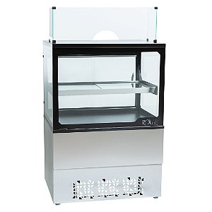 Vitrine Natural Caixa Gourmet Inox NBCX-080 I - Polar