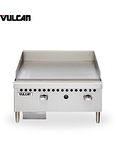 Chapa a gás 2 Queimadores 50.000 BTU VCRG24-M2 - Vulcan