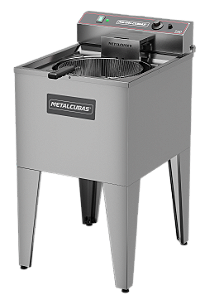 Fritador Eletrico Agua e Oleo 1 Cuba FAO 1CR 220v - Metalcubas