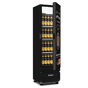 Cervejeira CCV144 Happy Hour 215 LT Porta Cega ADESIVADA Preta BIVOLT - Imbera