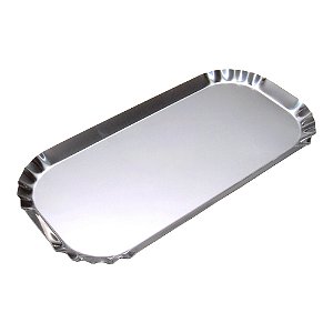 Bandeja Crespa 39x24x01 Inox Codigo 000905 - Imeca