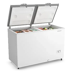 Freezer Horizontal Inverter Bivolt Branco R290 Dupla Ação 419 Lts DA420IFT - Metalfrio