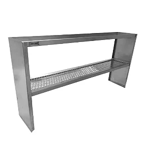 Estação Para Chapa em Aço Inox 53x20x60 - Mak Frigo