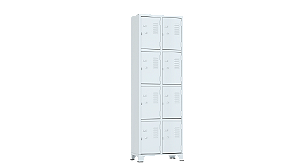Roupeiro Gra 1-8 - 1,96 x 0,63 x 0,36cm 8 Portas - Amapa