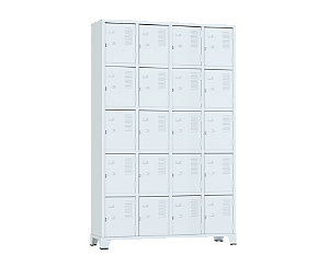 Roupeiro Gra 1-20 - 1,96 x 1,23 x 0,36cm 20 Portas - Amapa