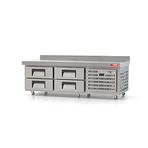 Balcão Refrigerado com Gavetas BRG15 220v - Red Chameleon