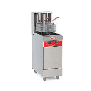 Fritador Elétrico Automática Bipartida 25Lts FEAB25-2T 1500w - Red Chameleon