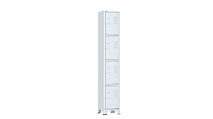 Roupeiro Gra 1-4 GRA 1,96 X 0,33 X 0,36cm 4 Portas - Amapa