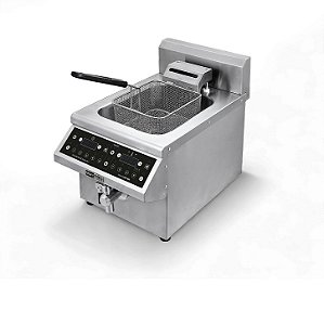 Fritadeira de Induçao com Elevaçao 8 Lts 220v SMARTLIFT 815 4000w - Marchesoni