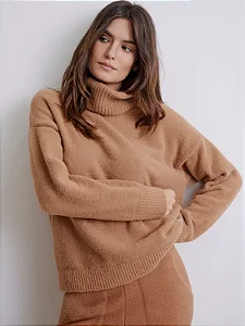 BLUSA NORI CAMEL