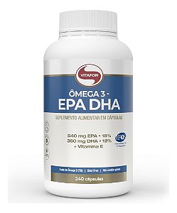 OMEGA 3 EPA E DHA 240 CAPSULAS 1000MG VITAFOR