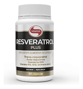 RESVERATROL PLUS 60 CAPSULAS 1000MG VITAFOR