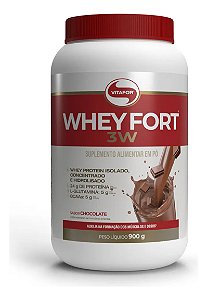 WHEY FORT 3W POTE 900G CHOCOLATE VITAFOR