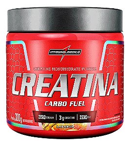 CREATINA CARBO FUEL LARANJA 300G INTEGRALMEDICA
