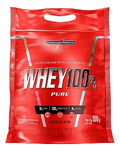 IM WHEY 100% PURE CHOCOLATE 900G REFIL INTEGRALMEDICA