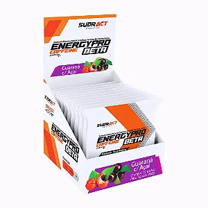 DISPLAY ENERGY PRO BETA 450G CX 15UN GUARANA / ACAI SUDRACT NUTRITION