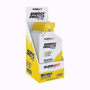DISPLAY ENERGY PRO GEL 300G CX BANANA C/AÇAÍ SUDRACT NUTRITION