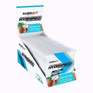DISPLAY HYDRAMAXI 500G CX AGUA DE COCO SUDRACT NUTRITION