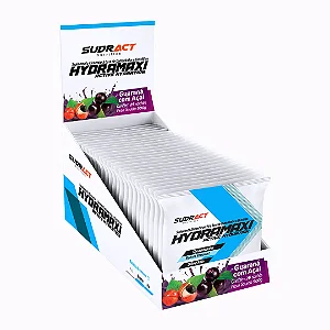 DISPLAY HYDRAMAXI 500G CX GUARANA/AÇAI SUDRACT NUTRITION
