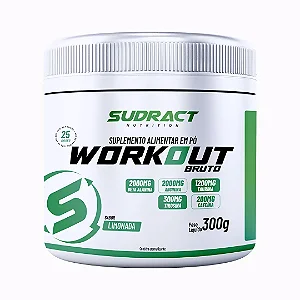 PRE WORKOUT BRUTO 300G SABOR LIMONADA SUDRACT NUTRITION