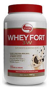 WHEY FORT 3W POTE 900G COOKIES N CREAM VITAFOR
