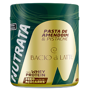 PASTA AMENDO WHEY SABOR PISTACHE 400G NUTRATA