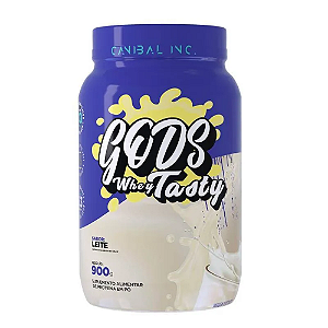 GODS WHEY TASTY 900G LEITE CANIBAL INC