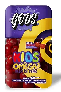 KIDS OMEGA 3 60CAPS CANIBAL INC