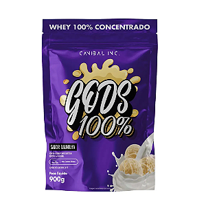 GODS 100% WHEY 900G BAUNILHA CANIBAL INC