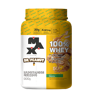 100% WHEY DR. PEANUT POTE 900G PAÇOCA