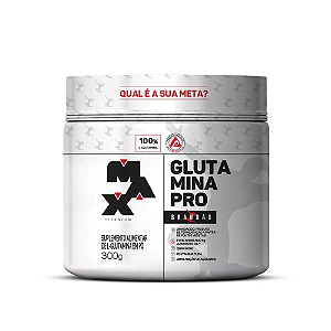 GLUTAMINA PRO POTE 300G BRANDÃO MAX TITANIUM