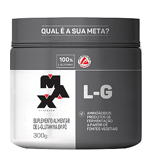 GLUTAMINA POTE 300G MAX TITANIUM