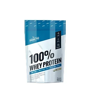 100% WHEY PROTEIN POUCH 900G - BAUNILHA SHARK PRO