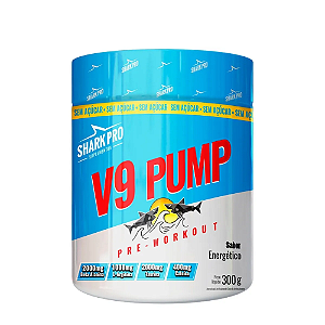 V9 PUMP - PRE TREINO 300G - ENERGETICO SHARK PRO
