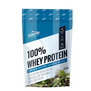100% WHEY PROTEIN POUCH 900G - PISTACHE SHARK PRO
