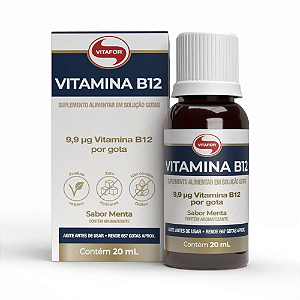 VITAMINA B12 GOTAS FRASCO 20ML MENTA VITAFOR