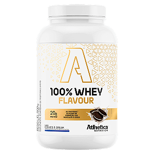 100% WHEY FLAVOUR (900 G) COOKIES & CREAM ATLHETICA NUTRITION