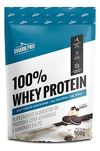 100% WHEY PROTEIN POUCH 900G - COOKIES SHARK PRO