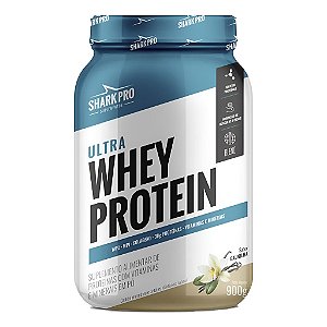 ULTRA WHEY BAUNILHA - POTE 907GR SHARK PRO