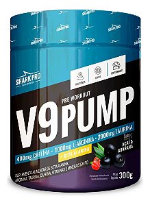 V9 PUMP - PRE TREINO 300G - ACAI & GUAR SHARK PRO