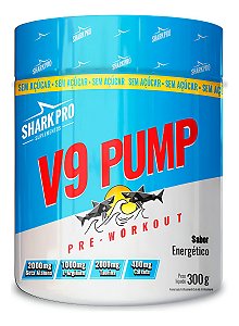 V9 PUMP - PRE TREINO 300G - ENERGETICO SHARK PRO