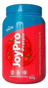WHEY PROTEIN JOYPRO POTE 900G - IOG MOR C/ FRAMBOESA SHARK PRO