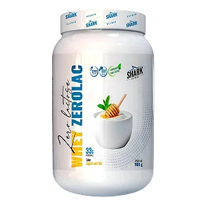 WHEY ZEROLAC POTE 900G - IOGURTE C/ MEL (LINHA CLINIC) SHARK PRO